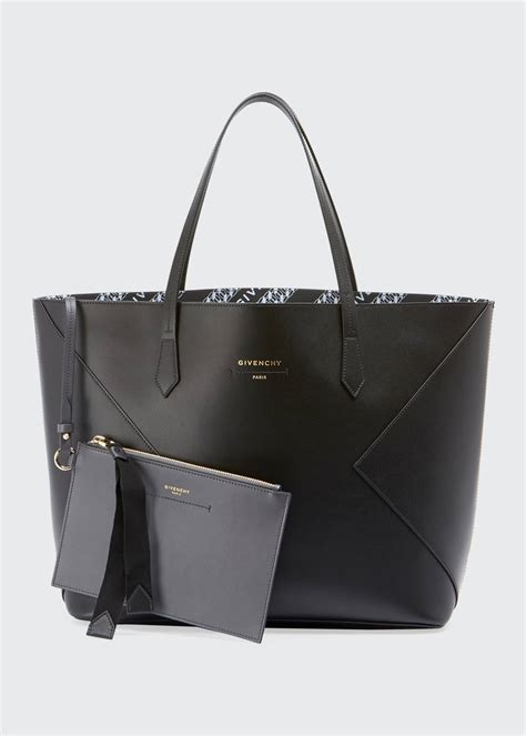 givenchy the wing|Wing shopper in smooth leather .